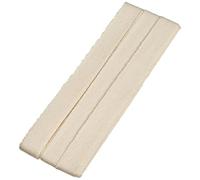 Prym 10 mm 5 m de Ruban en Coton Blanc Naturel