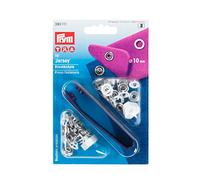 Bouton pression sans couture "Jersey" 10 mm, blanc - Prym 390111