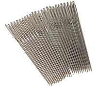 Prym 124165 Aiguilles à Tapisserie sans Pointe, No. 18, 1,20 x 50mm, avec chas argenté