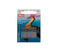Prym 125539 Aiguilles à Broder Fines « Crewel », No. 7, 0,70 x 38mm