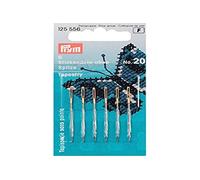 Prym 125556 Aiguilles à Tapisserie sans Pointe, No. 20, 1,00 x 43mm, Argent