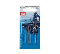 Prym 125559 Aiguilles à Tapisserie sans Pointe, No. 18-22, Assorties, Argent
