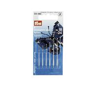 Prym Aiguilles à tapisserie sans pointe 125560 N° 18-24 assorties argentées x6