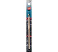 Prym 14 cm x 5 mm, Uncinetto per Lana in Alluminio con Manico, Colore: Argento