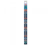 Prym 191437 Aiguilles à tricoter à boule alu gris-perle 30 cm 5,50 mm