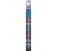 Prym 195138 Crochets pour Laine, Partie Plate alu Gris-Perle 14cm 3,50mm