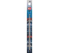 Prym 195185 Crochets pour Laine, Partie Plate alu Argent 14 cm 4,00 mm