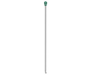 Prym 195218 Crochets tunisiens pour laine alu gris-perle 30 cm 4,50 mm