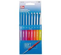 Prym 195970 Crochets pour laine jeu avec manche souple, 2-6mm