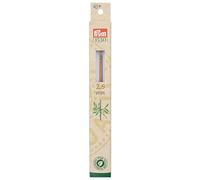 Prym 197601 Crochets pour laine, bambou 15 cm 2,50 mm