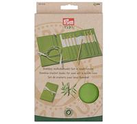 Prym 197610 Crochet en laine en bambou Vert 3,5-8 mm