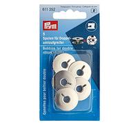 Prym 21.9 mm Bobbins for Sewing Machine for Double Rotary Shuttle Metal
