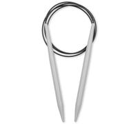 Prym 211170-1 Ferri circolari, 8 mm, 100 cm, Alluminio, Argento