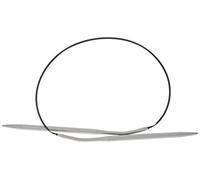 Prym 211260-1 Aiguille à Tricoter Circulaire Aluminium Gris 4mm, 4 mm