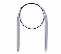 Prym 211296 Aiguilles à tricoter circulaires en aluminium Gris 100 cm 5 mm