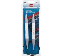 Prym 211317 KST Aiguilles à tricoter circulaires en plastique Gris 80 cm 15 mm