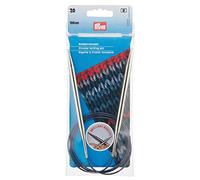 Prym 212196 Aiguilles à tricoter circulaires en laiton Argenté 100 cm 7 mm