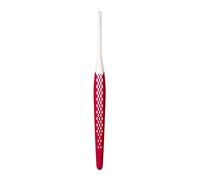 Prym 218484 Crochet Laine Ergonomique 16cm 3.50mm Rouge, Plastic, Gray, Taille Unique