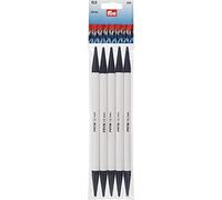 Prym 218654 Aiguilles à tricoter KST 23 cm 12,00 mm grises en plastique 12 mm