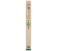 Prym 222114 Aiguilles à tricoter bambou 33 cm 3,50 mm, naturelle