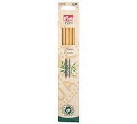 Prym 222218 Aiguilles à tricoter 2 pointes bambou 20 cm 7,00 mm