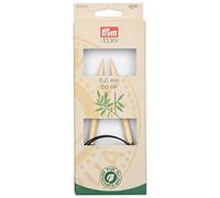 Prym 222512 Aiguilles à tricoter circulaires bambou 80 cm 8,00 mm, naturelle