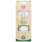 Prym 222550 Aiguilles à tricoter circulaires bambou 60 cm 6,00 mm
