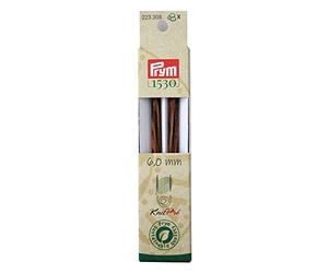 Prym 223328/2 x 13 x 1 cm Brown Wood Knitting Needle Tip