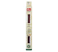 Prym 223702 Aiguille à crochet Natural 4,0 mm en bois Multicolore 4 mm