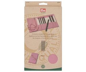 Prym 223807 Ensemble d'aiguilles à tricoter Rose naturelle 2-4,5