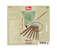 Prym 223830 Crochets tunisiens, set, Natural, 3,5-8,0mm
