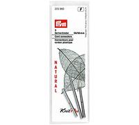 Prym 223960 Connecteurs pour Cordon Plastique Natural 35/50 mm