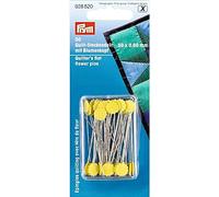 Épingles Quilting avec Tête de Fleur 0,60 x 50 mm - Argent-Jaune