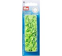 Prym 30 Boutons Pression Color-Snaps 12,4 Mm Ronde Vert Pomme