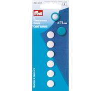 Prym 323234 Boutons à recouvrir, 11mm, Blanc
