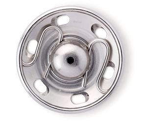 Prym 341517 Boutons pression MS 17 mm Noir