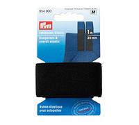 Prym 35 Mm Noir Ruban élastique pour Salopettes, 35mm, Polyester