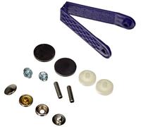 Prym Bouton pression sans couture « Sport & Camping » 15 mm argenté Taille unique