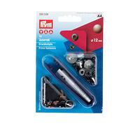 Prym 390336 Bouton pression sans couture Anorak Laiton Cuivre vieilli 12 mm, Altkupfer