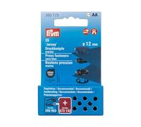 Prym 390773 Boutons pression en jersey 12 mm Compatible avec Vario Creative Tool Bleu marine
