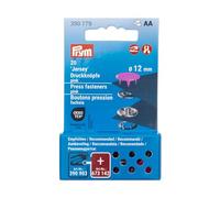 Prym Boutons pression en jersey 390779 12 mm Compatible avec Vario Creative Tool Rose