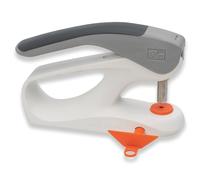 Prym 390906 VARIO Creative Tool - Outil pour le traitement des articles de couture sans couture, boutons pression/oeillets/rivets creux, outil de perforation, édition limitée gris/orange