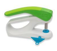 Prym 390908 VARIO Creative Tool - Outil pour le traitement des articles de couture Prym sans couture, boutons pression/oeillets/rivets creux, outil de perforation, édition limitée vert/bleu