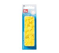 Prym 393107 Boutons pression sans couture « Color Snaps », rond, 12,4mm, jaune clair
