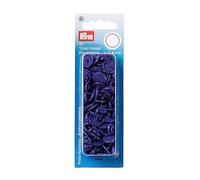 Prym 393135 Snap Fastener Colour Snaps Round 12.4 mm Purple Plastic 12.4 mm