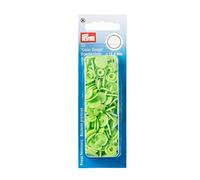 Prym 393144 Sew-Free Popper Color Snaps Round 12.4 mm Apple Plastic 12.4 mm