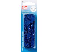 Prym 393216 Boutons Pression sans Couture « Color Snaps », étoile, Bleu Royal