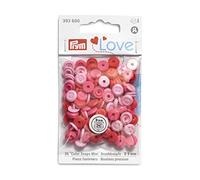 Prym 393600 Boutons pression « Color Snaps Mini » optique couture, Prym Love, rose