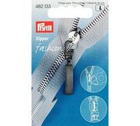 Prym 482133 Tirette « Fashion-Zipper », Classic, Noir