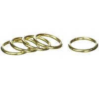 Prym 521114 Anneau Creux Laiton Jaune 2 x 1 x 1 cm